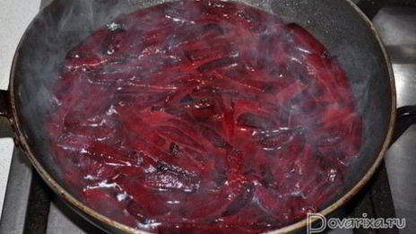 борщ с копчеными ребрышками