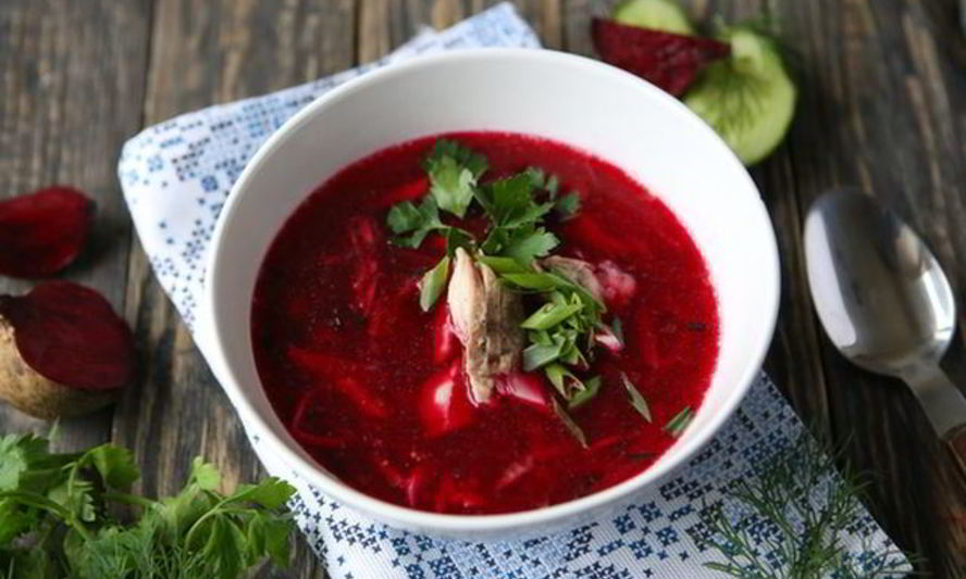 Рецепт борщ с курицей