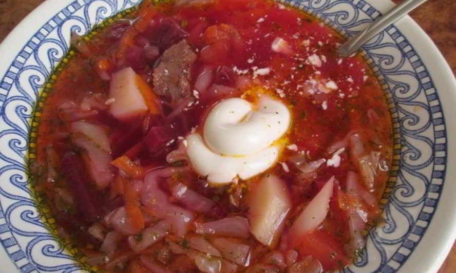 Рецепт борщ с тушенкой