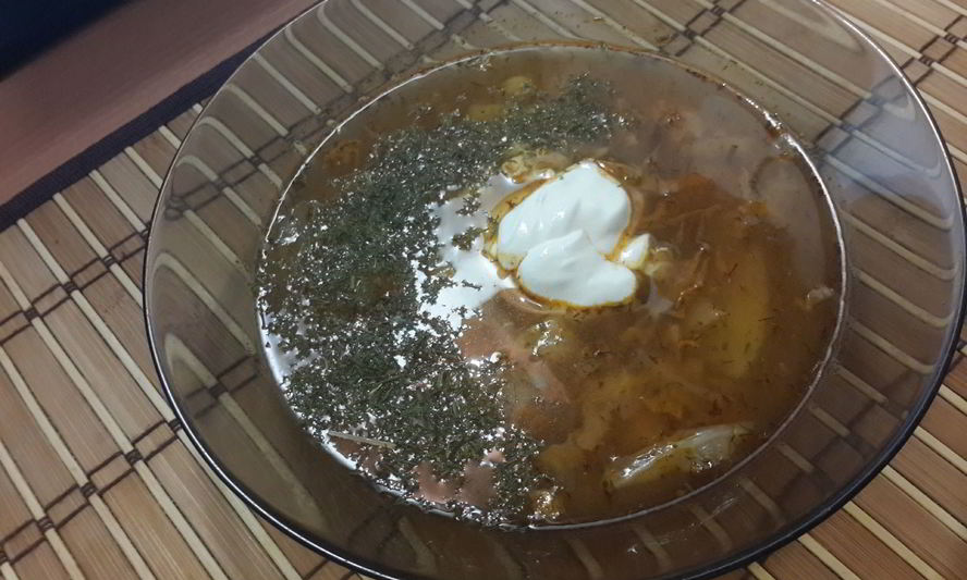 Рецепт борщ студенческий