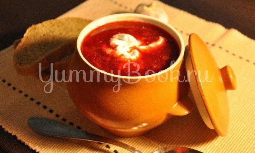 Рецепт борщ украинский