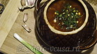 Борщ в горшочке