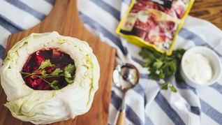 Борщ в капусте