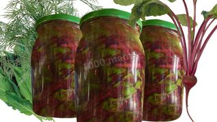 Борщевая заправка из морковной ботвы и щавеля