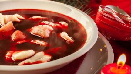 Суп с галушками