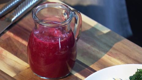 холодный борщ на квасе