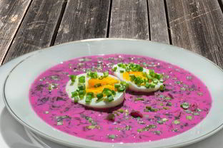 Классический холодный борщ