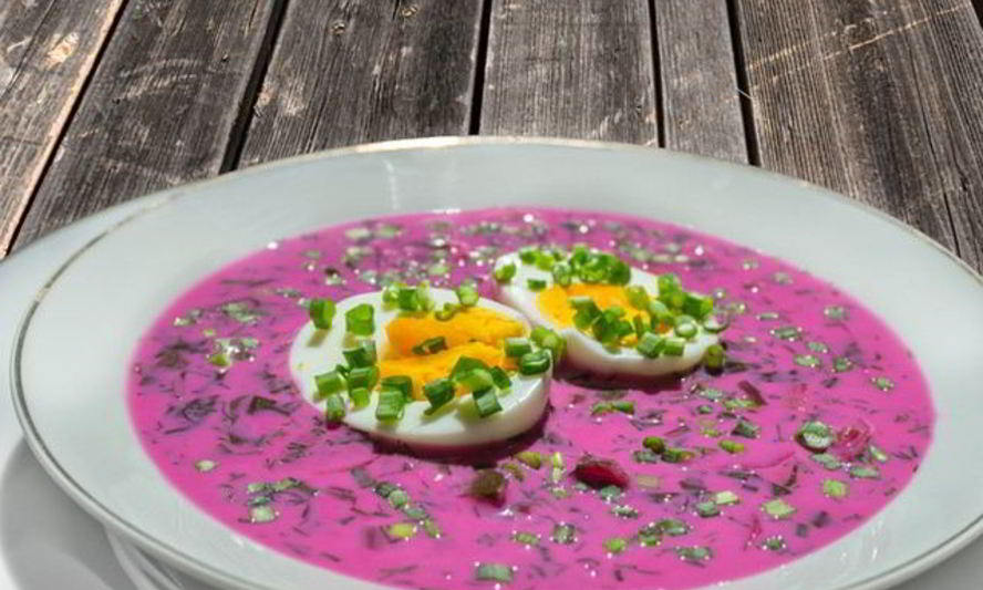 Рецепт классический холодный борщ