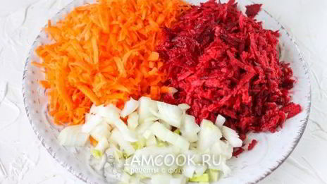 классический постный борщ