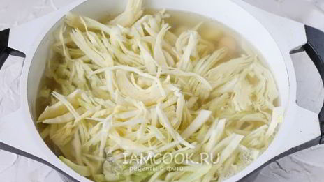 классический постный борщ