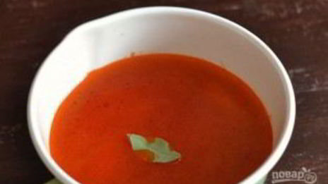 красный борщ с курицей