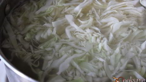 осенний зеленый борщ