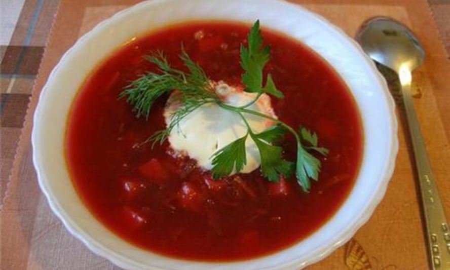 Рецепт постный борщ без зажарки в мультиварке