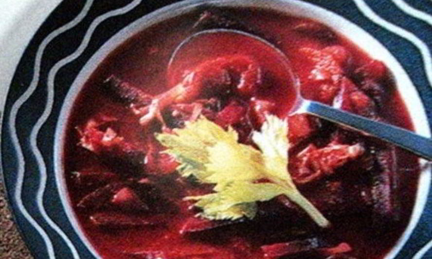 Рецепт постный борщ с фасолью