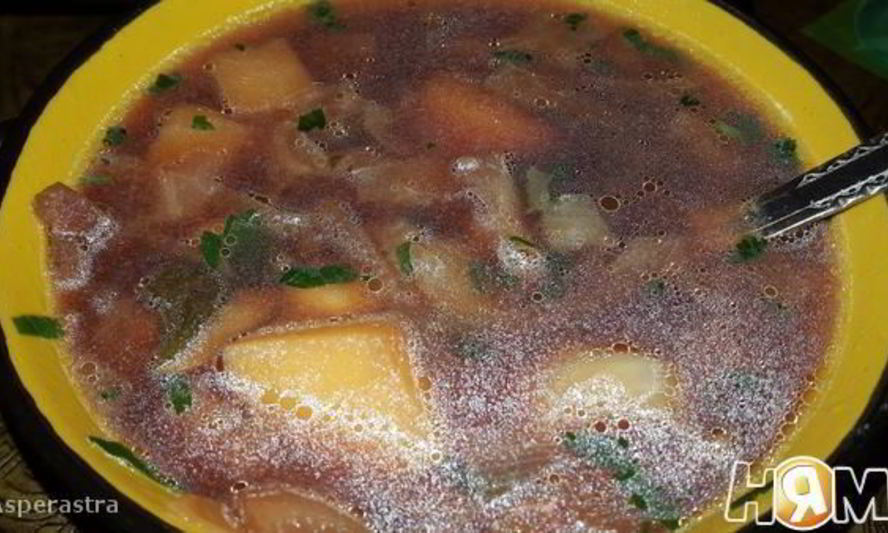 Рецепт постный борщ с нутом