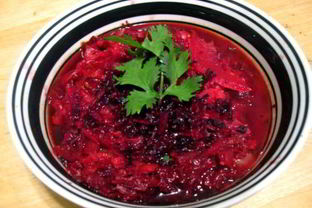 Свекольный борщ