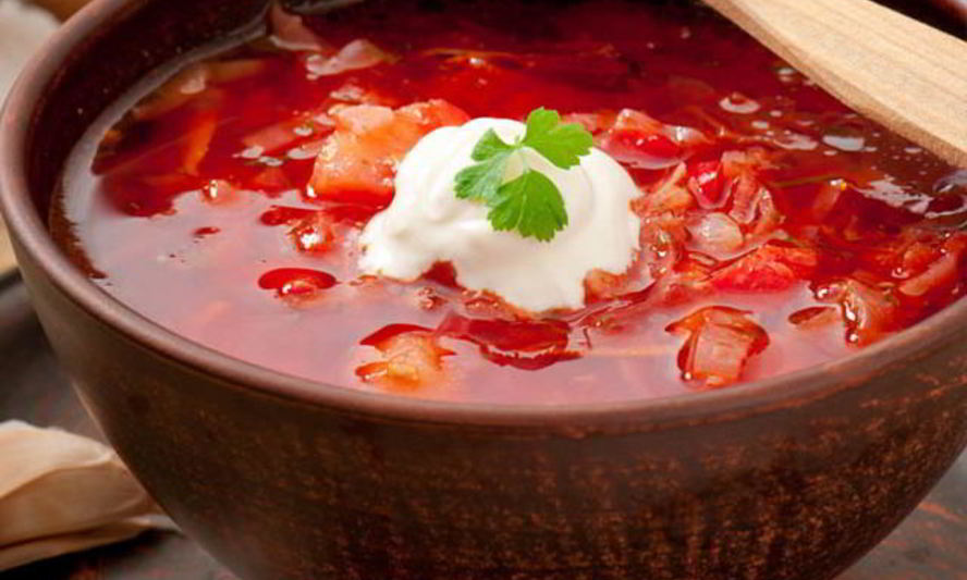 Рецепт сытный литовский борщ с картошкой и курицей