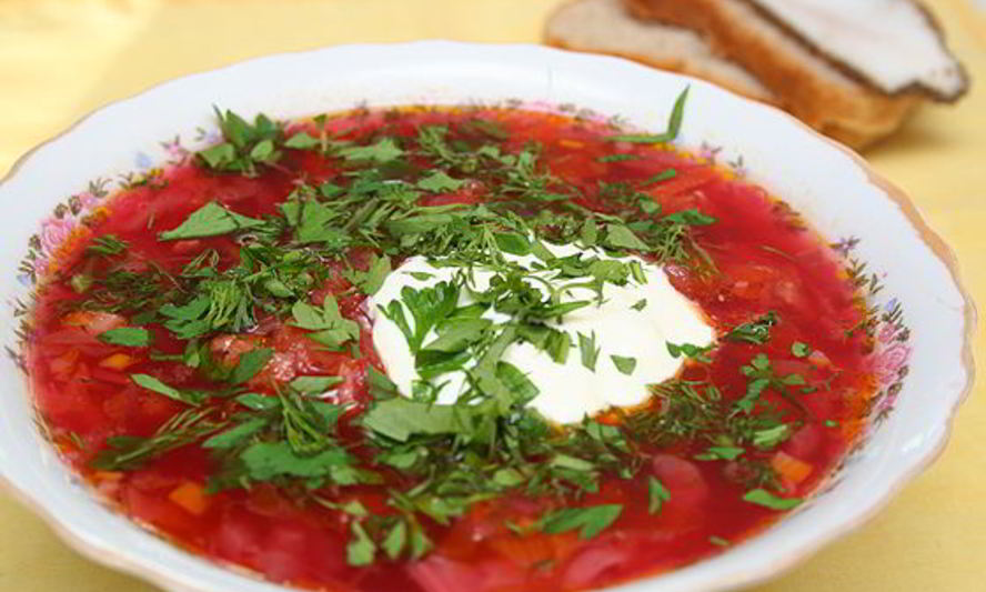 Рецепт украинский борщ