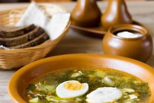 Зеленый борщ