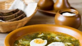 Зеленый борщ