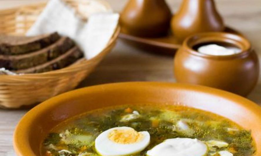 Рецепт зеленый борщ