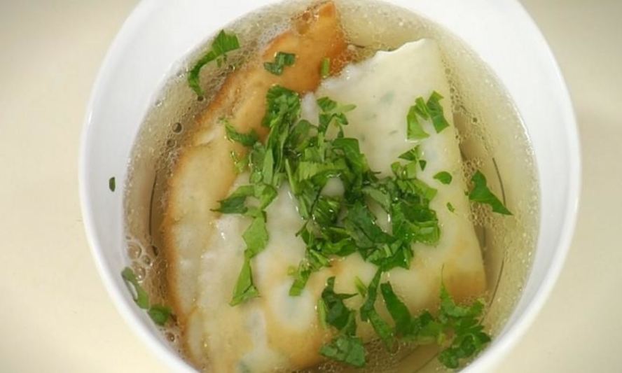 Рецепт блинчики в бульоне