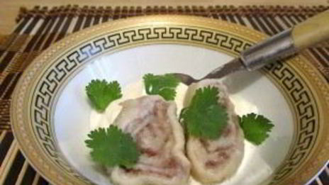 бульон из баранины с галушками