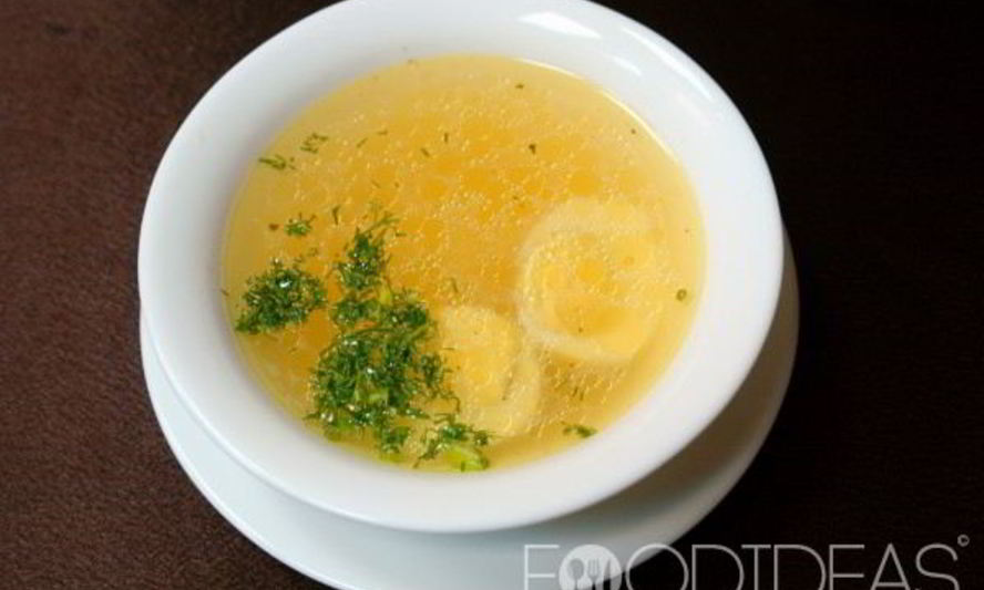 Рецепт бульон с яйцом