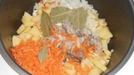 фасолевый суп на говяжьем бульоне