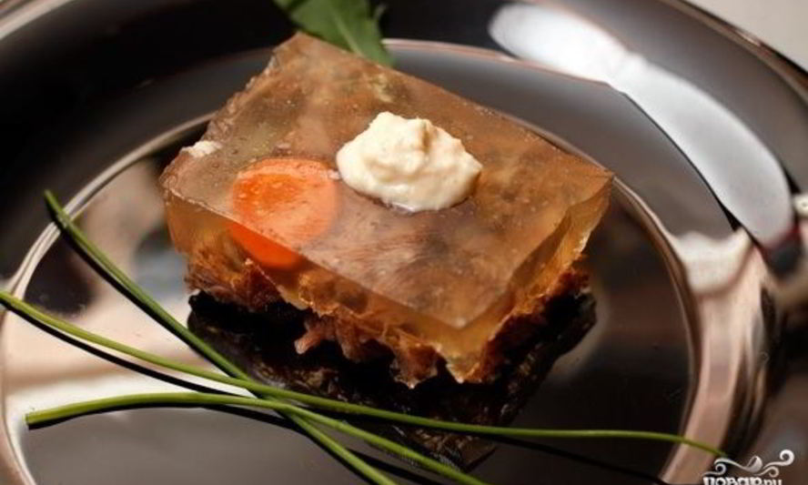 Рецепт холодец из бульонки говяжьей