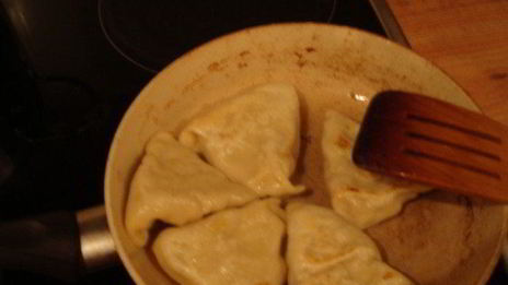 куриный бульон с креплах