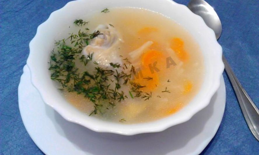 Рецепт куриный бульон с вермишелью