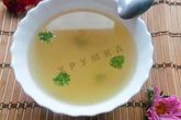Прозрачный рыбный бульон