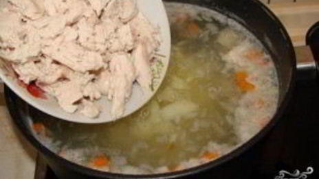 щавель на курином бульоне