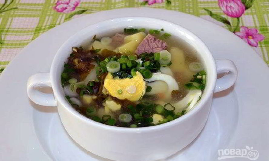 Рецепт щавелевый суп на мясном бульоне