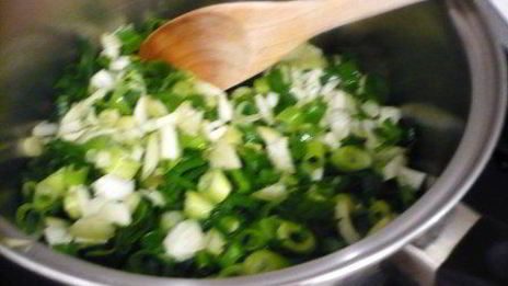 суп на курином бульоне и картофеле