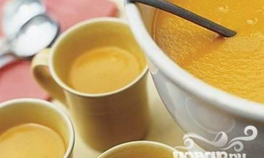 Рецепт тыквенный суп на курином бульоне