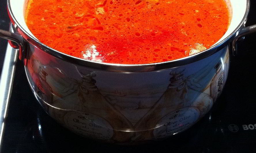 Рецепт вкусный борщ на говяжьем бульоне