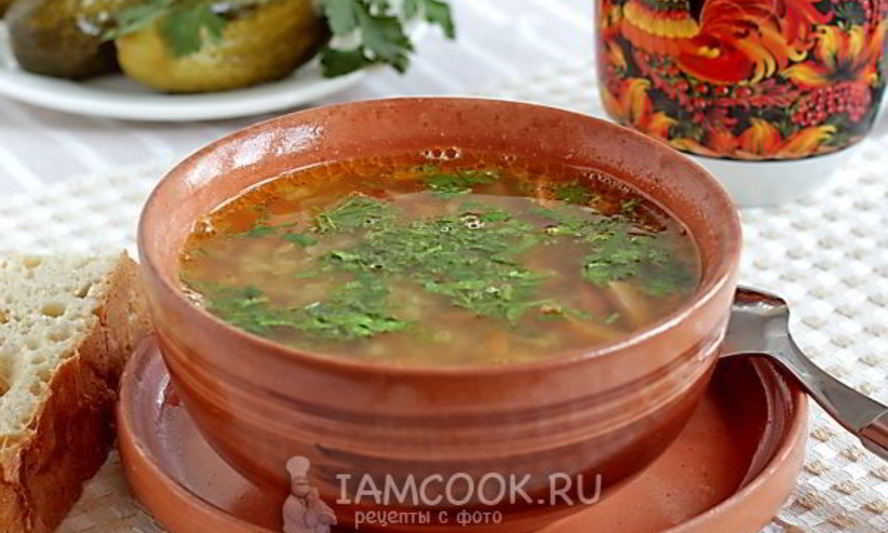 Рецепт чечевичный суп с копченостями