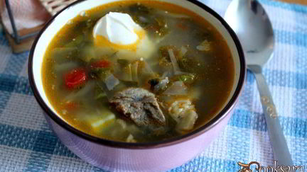 Суп с фасолью