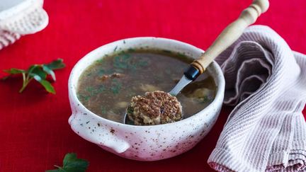 Суп с фрикадельками