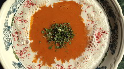 Суп с креветками