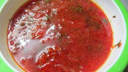 Суп с мясом