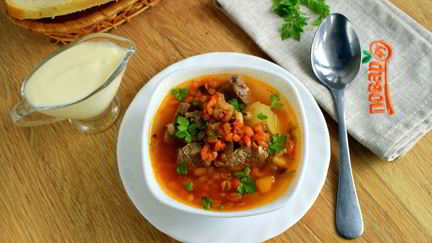 Суп с перловкой