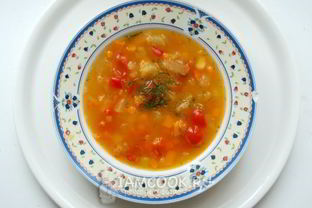 Диетический суп из тыквы