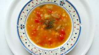 Диетический суп из тыквы