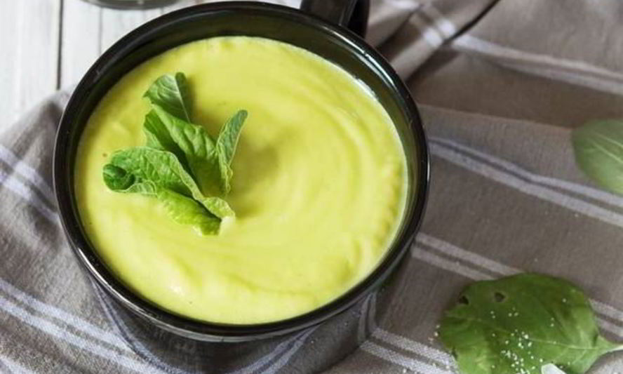 Рецепт фасолевый крем-суп с козьим сыром