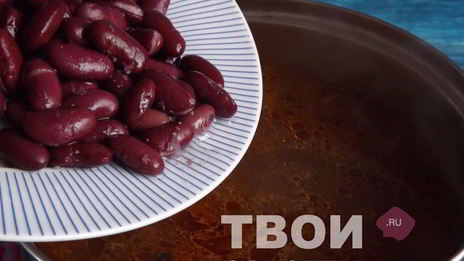 фасолевый суп чили