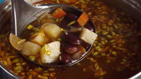 фасолевый суп чили