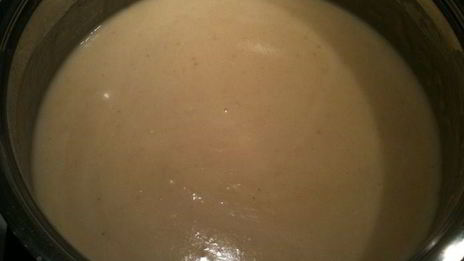 фасолевый суп со сливочным сыром